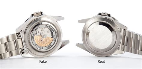 rolex fake or genuine|rolex watch back side.